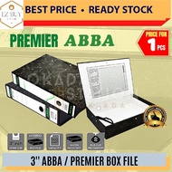 ABBA BOX FILE (75MM) / Fail A4 / Bekas Kertas / File Storage / Document Box / Document File