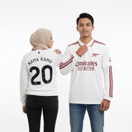 LS PLAYER ISSUE Arsnl 3rd 2025 2026 Football Shirt third Long Sleeve White Collar Emirates Fly Bette