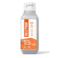 Brain Octane Premium C8 MCT Oil from Non-GMO Coconuts, 14g MCTs, 14 Fl Oz, Bulletproof Keto Suppleme