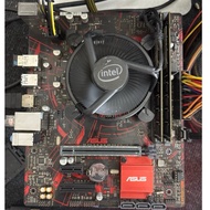 Combo b360 / i3 9100 / 16gb ram with fe and free cooling fan