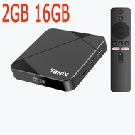 TANIX TX5 Amlogic S905Y5 Android14.0 4K LAN Wifi6 BT5.0 Voice AssistantรีโมทคอนโทรลเกมMedia Stickกล่