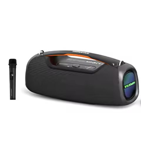 HopeStar Bluetooth Outdoor Speaker 100W Vibration Charging Portable Partybox Dual Woofer A60