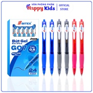 Bitex G07 Gel Pen, 0.5mm Nib, Even Ink, Continuous Darkness, Soft Hand Pad to Reduce Fatigue (Blue, 