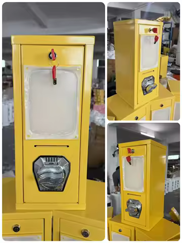 Outdoor arcade card twisting machine Coin operated card tattoo sticker vending machine arcade card t