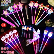 Glow Snowman Stick Christmas Glow Stick Glow Stick Christmas Gift Colorful Glow Toy20251206