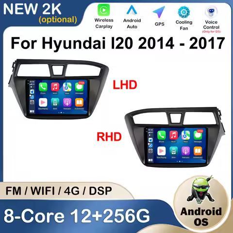 Android OS Audio GPS Navi 9 '' For Hyundai i20 2 II GB 2014 - 2017 Car Radio Multimedia Video Player