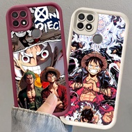 N-25 One Piece Luffy Silicone Case for Xiaomi Redmi 9C 11A 10A 12C 10C