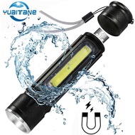 Promo Senter LED Lantera USB T6 + COB 2300 Lumens - WY8106