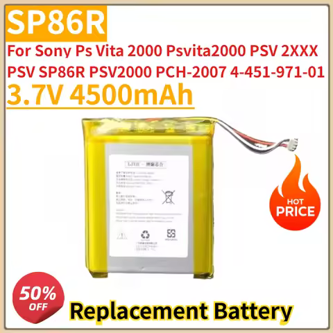 High Quality New SP86R Battery 3.7V 4500mAh for Sony Ps Vita 2000 Psvita2000 PSV 2XXX PSV SP86R PSV2