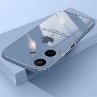 Phone case Vivo iqoo Z10R Shining Maple Leaf Design soft plating Back Cover Vivo iqoo Z10 R Case