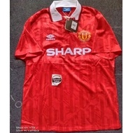 JERSEY MANCHESTER UNITED RETRO 1992 1993 1994 92 93 94 Home 1991 1990 91 90 Blockecore skena