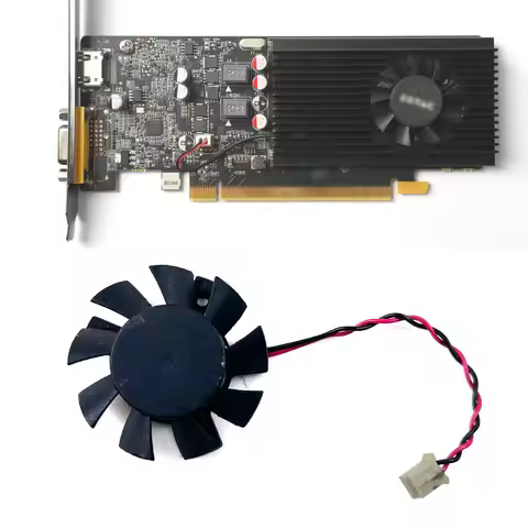 NEW Cooling Fan 37MM 2PIN FS1240-A1042A For ZOTAC GeForce GT 1030 2GB GDDR5 HDMI/VGA Low Profile vid