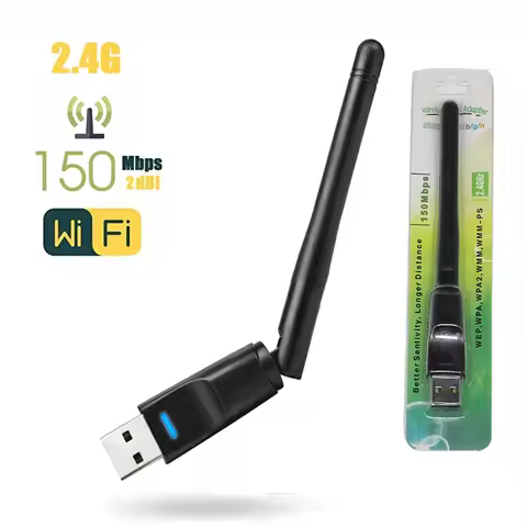 150Mbps Mini USB WiFi Adapter RTL8188 Wireless Network Card wifi Receiver Dongle 802.11 b/g/n for PC