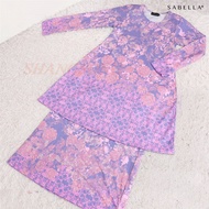Baju Kebarung Modern Baju Labuh Nikah/Tunang Kurung kurung kedah Floral Kurung Ironless Sesuai Untuk