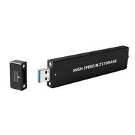 M.2 Hard Disk Case M.2 SSD to USB3.1 Type-A HDD Enclosure Support SATA/NVME Protocol Not Support PCI
