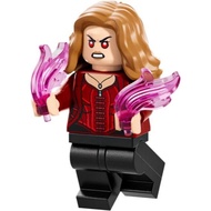 Original Lego Marvel Super Heroes - The Scarlet Witch (Wanda Maximoff) Medium Nougat Hair 76314 7632