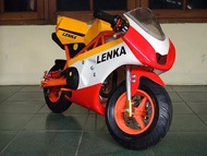 Motor Mini GP Racing Lenka GPR Mesin Tarik 50cc 2tak