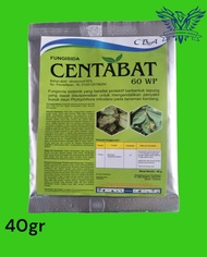 Fungisida CENTABAT 60 WP 40gr Fungisida sistemik yang bersifat protektif berbentuk tepung Bahan Aktif : dimetomorf 60% Demorf Suhle Abado