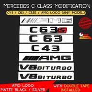 Mercedes  Logo Emblem A45 CLA45 Gla45 C43 C63 C63S E43 E53 E63S AMG 4Matic Turbo 4matic logo emblem 