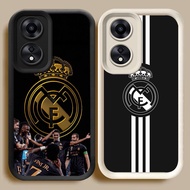BI98 Real-Madrid Casing for OPPO A17 A78 A98 5G White Black