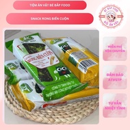 Bag of 30 packs of Rolled Seaweed Snack Delicious and crispy Food Bim Bim Corn Snack Shop