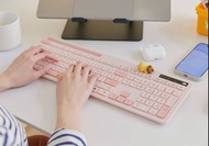 【🔥已到少量現貨】韓國-kakao Friend 。粉色無線鍵盤（無線韓文鍵盤）