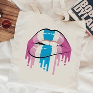 Femboy tote bag shopper torba na zakupy shopping canvas  sac cabas femme