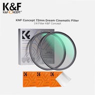 K&F KNF Concept 72mm Dream Cinematic Nano-K Filter Black Mist 1/4 + 1/8 Original