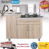 Suria 4ft Low Kitchen Cabinet/Kabinet Dapur/Almari Dapur rendah