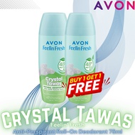 AVON Feelin' Fresh Crystal Tawas Anti-Perspirant Roll-On Deodorant 75ml