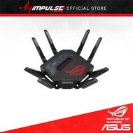 ASUS ROG Rapture GT-BE98 First Quad-Band WiFi 7 Gaming Router supports 320MHz, Dual 10G Port, AiMesh