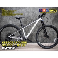 KESPOR MTB CYCLONE 27.5" / 29'' FULL SRAM NX 1X12 (MTB)