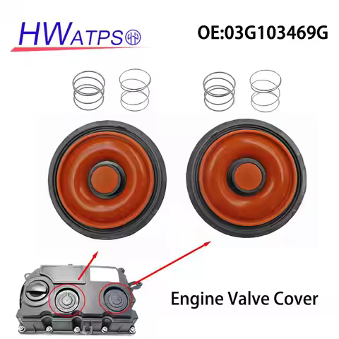 PCV Valve Cover With Membrane For VW Golf MK5 Plus Eos Passat Touran Polo Audi A3 Skoda Octavia Room