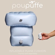 Poupuffe Inflatable Plane Cushion - Airplane Inflatable Pillow