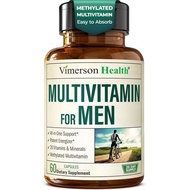 Vimerson Health Men's Daily Complex Mineral/Complex Vitamin Supplement-Vitamin A C E D B1 B2 B3 B5 B