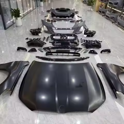 2024 G60 G68-TECH BODY KITS 5 SERIEES F10 F18 UPGRADE F10 F18 to G60 G68 M5 Hood Bumpers Headlamp Ta