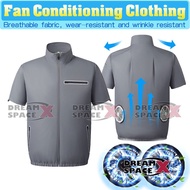 Summer New Style Outdoor Work Air Conditioning Clothing Cooling Clothing Jacket with Fan Cooling Jac