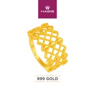 HABIB 999/24K Yellow Gold Ring 9GR00820325