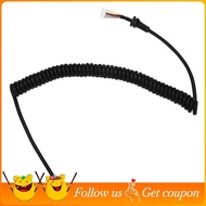 Replacement Microphones Mic Cable Cord Wire for  -48A6J FT-7800 FT-8800 FT-8900 FT-7100M FT-2800M FT