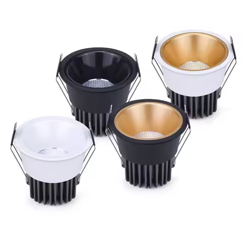 Aluminum LED Spot Light 5W 7W 9W 12W LED Spotlight Bulb 110V 220V Recessed Downlight Ceiling Lamp Sh