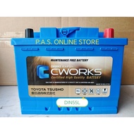 CWORKS DIN55L (55559) MAINTENANCE FREE BATTERY