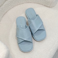 Rarin  [ Cloudy ] รองเท้าแตะพื้นหนา 1 นิ้ว พื้นนิ่ม ใส่สบาย