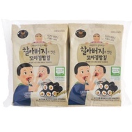 [KOREA Manjun] Organic Kid's Mini Gimbap Seaweed 6g x 6 packs