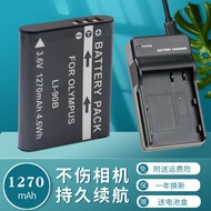 Battery+USB Charger LI-90B 92B Suitable for Olympus Camera XZ2 SH1 SH2 SH3 SH50 SH60 TG6 TG5 TG4 TG3