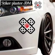 JDM plaster stickers, JDM stickers, JDM car plaster stickers quality car band aid flag x car sticker