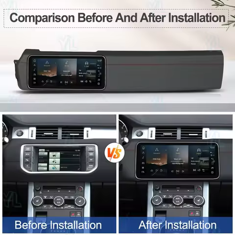 12.3 inch Android 14 Car Radio For Range Rover Evoque L538 2012-2019 Multimedia Player Carplay retai