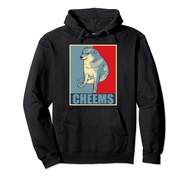 Cheems For President Hope Poster Pullover Hoodie