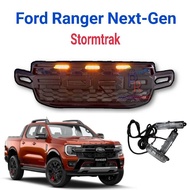 กระจังหน้า FORD RANGER ปี 2022 V5 มีไฟ Next - Gen Stormtrak