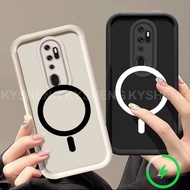 Case for OPPO A5 2020 A9 2020 phone case magnetic charging Simple anti drop airbag silicone TPU soft