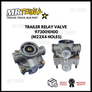 TRAILER RELAY VALVE 9730010100 (M22x4 holes)